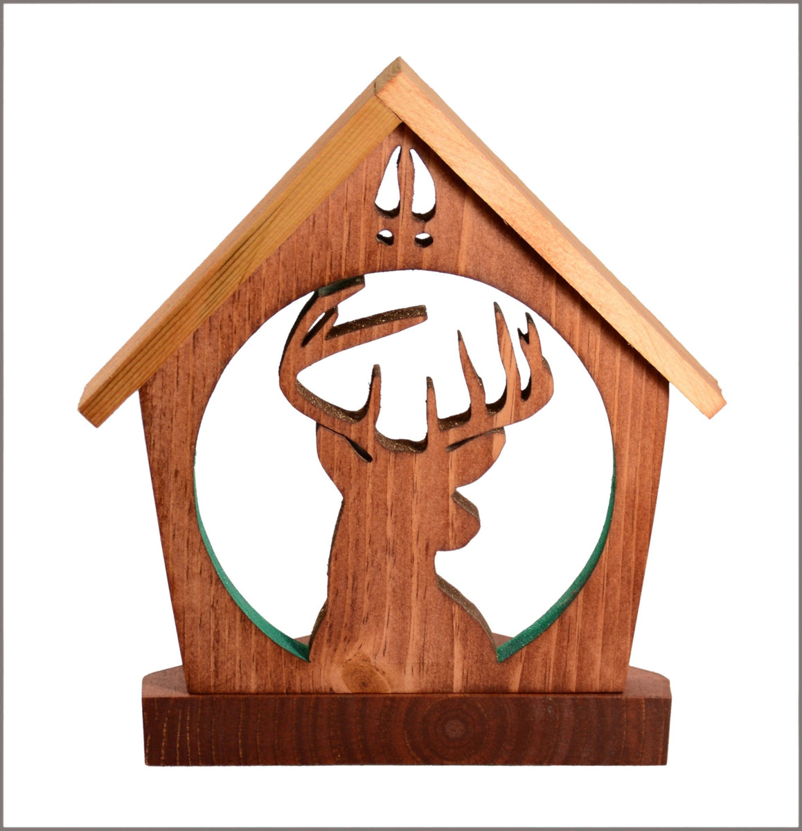 Buck Tealight Candle Holder Cottage Personalized Deer Home Décor