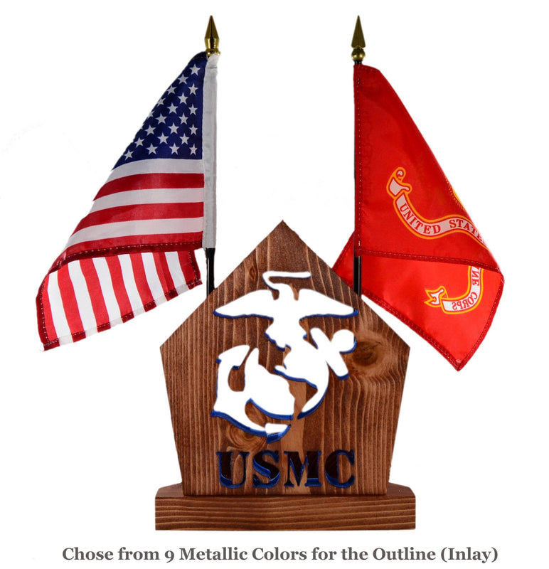 Military Insignia Desk Sets