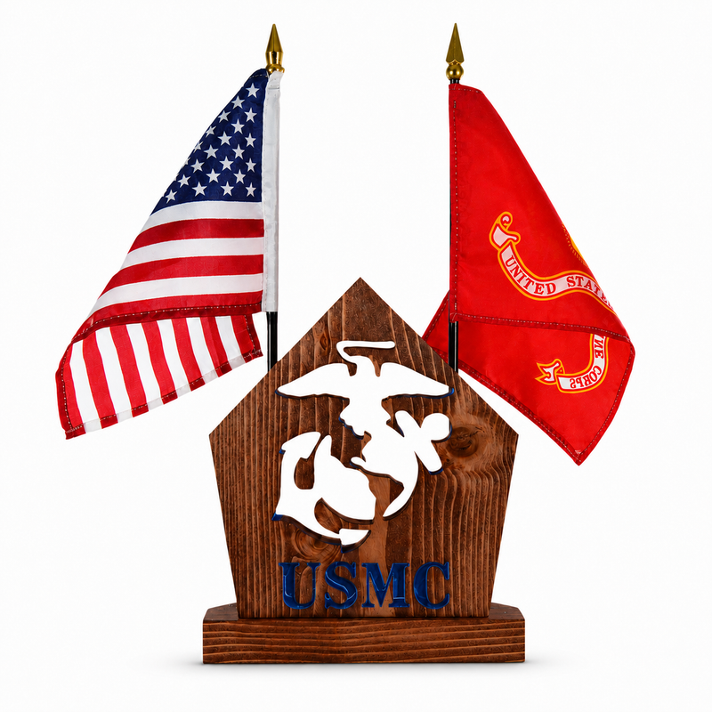 Military Insignia Desk Sets