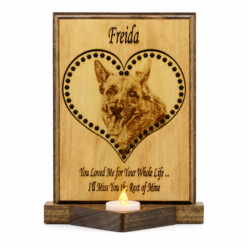 Custom Pet Portrait Plaques