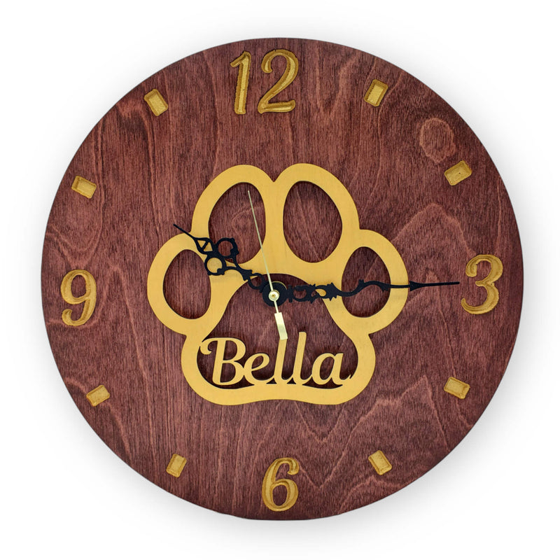Personalized Pet Wall Clocks