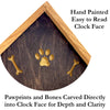 Beagle Peeking Dog Clock – Personalized Dog Wall Clock Gift | DogPound Creations - DogPound Creations