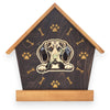 Beagle Peeking Dog Clock – Personalized Dog Wall Clock Gift | DogPound Creations - DogPound Creations