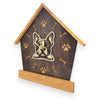 Boston Terrier Peeking Dog Clock – Personalized Dog Wall Clock Gift | DogPound Creations - DogPound Creations