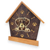 Boxer Peeking Dog Clock – Personalized Dog Wall Clock Gift | DogPound Creations - DogPound Creations
