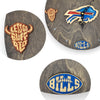 Buffalo Bills Wall Clock | Unique Fan Gift - DogPound Creations