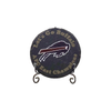 Let's Go Buffalo AFC East Champions slate coaster with photographed stand prop