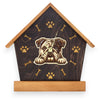 Bulldog Peeking Dog Clock – Personalized Dog Wall Clock Gift | DogPound Creations - DogPound Creations