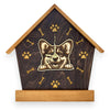 Corgi Peeking Dog Clock – Personalized Dog Wall Clock Gift | DogPound Creations - DogPound Creations