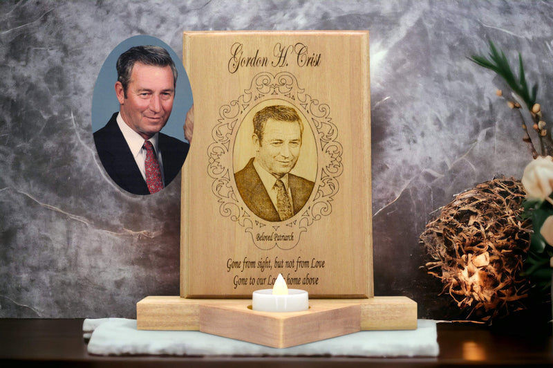 Laser Engraved Portraits