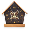 French Bulldog Peeking Dog Clock – Personalized Dog Wall Clock Gift | DogPound Creations - DogPound Creations