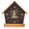 Greyhound Peeking Dog Clock – Personalized Dog Wall Clock Gift | DogPound Creations - DogPound Creations
