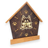 Husky Peeking Dog Clock – Personalized Dog Wall Clock Gift | DogPound Creations - DogPound Creations