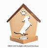 Personalized Small Breed Dog Tealight Candle Holder | Pet Memorial Gift | 16 Silhouettes Available