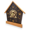 Lhasa Apso Peeking Dog Clock – Personalized Dog Wall Clock Gift | DogPound Creations - DogPound Creations