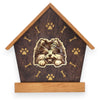 Pomeranian Peeking Dog Clock – Personalized Dog Wall Clock Gift | DogPound Creations - DogPound Creations