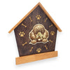 Poodle Peeking Dog Clock – Personalized Dog Wall Clock Gift | DogPound Creations - DogPound Creations