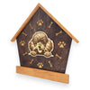 Poodle Peeking Dog Clock – Personalized Dog Wall Clock Gift | DogPound Creations - DogPound Creations