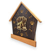 Rottweiler Peeking Dog Clock – Personalized Dog Wall Clock Gift | DogPound Creations - DogPound Creations