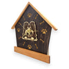Sheltie Peeking Dog Clock – Personalized Dog Wall Clock Gift | DogPound Creations - DogPound Creations