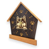Shiba Inu Peeking Dog Clock – Personalized Dog Wall Clock Gift | DogPound Creations - DogPound Creations