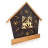 Shiba Inu Peeking Dog Clock – Personalized Dog Wall Clock Gift | DogPound Creations - DogPound Creations