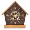Shih Tzu Peeking Dog Clock – Personalized Dog Wall Clock Gift | DogPound Creations - DogPound Creations
