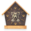 Staffie Peeking Dog Clock – Personalized Dog Wall Clock Gift | DogPound Creations - DogPound Creations