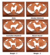 Akita • Alaskan Malamute • Australian Shepherd • Basset Hound • Beagle | Angel Wing Dog Memorial - DogPound Creations