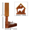 AUSTRALIAN SHEPHERD Personalized Dog Memorial Gift | Doghouse LED Tealight - DogPound Creations