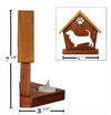 BASSET HOUND Personalized Dog Memorial Gift | Doghouse LED Tealight - DogPound Creations