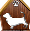 BASSET HOUND Personalized Dog Memorial Gift | Doghouse LED Tealight - DogPound Creations