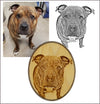 "Best Friend" Breed Tribute Engraved Portrait Gift for Dog or Cat Lover - DogPound Creations