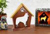 BORDER COLLIE Personalized Dog Memorial Gift | Doghouse LED Tealight - DogPound Creations