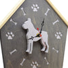 BOXER Personalized Wall Clock - DogPound Creations