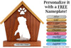 BULLDOG Personalized Dog Memorial Gift | Doghouse LED Tealight - DogPound Creations