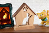 Cat High Five Cathouse Tealight - DogPound Creations