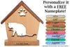 Cat • Kitty • Kitten - Personalized Cat Memorial Gift | Doghouse LED Tealight - DogPound Creations