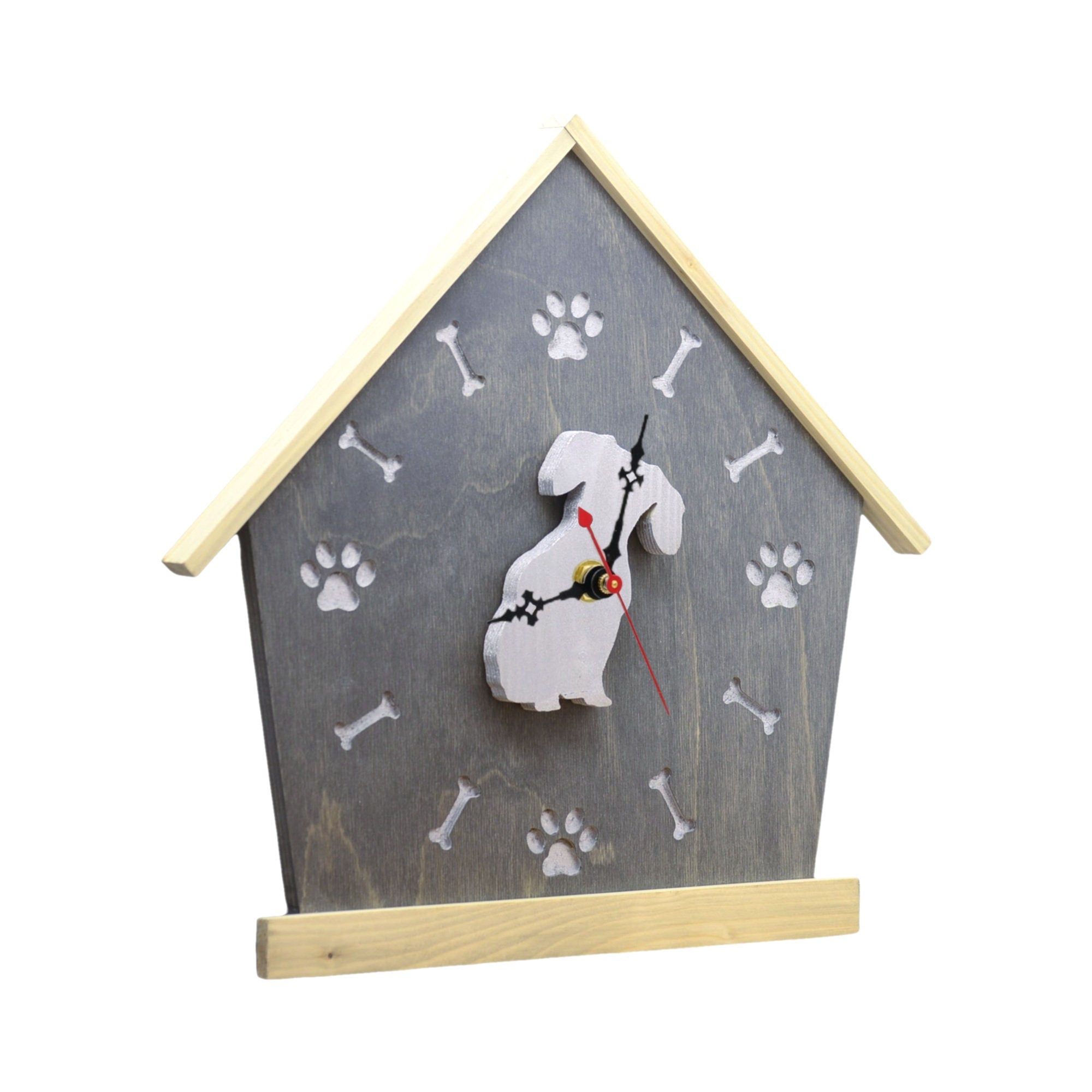 Dachshund Personalized Wall Clock