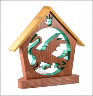 Dragon Tealight Candle Holder - Unique Fantasy Dragon Home Décor - DogPound Creations
