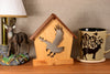Eagle in Flight Tealight Candle Holder Cottage - Personalized Eagle Home Décor - DogPound Creations