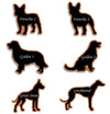 Frenchie • Golden Retriever • Great Dane • Greyhound - Key / Leash Holder - DogPound Creations