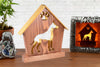 GREAT DANE Personalized Dog Memorial Gift | Doghouse LED Tealight - DogPound Creations