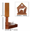 GREYHOUND Personalized Dog Memorial Gift | Doghouse LED Tealight - DogPound Creations