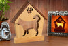 HUSKY Personalized Dog Memorial Gift | Doghouse LED Tealight - DogPound Creations