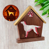 IRISH SETTER Personalized Dog Memorial Gift | Doghouse LED Tealight - DogPound Creations