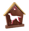 IRISH SETTER Personalized Dog Memorial Gift | Doghouse LED Tealight - DogPound Creations
