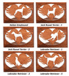 Italian Greyhound • Jack Russell • Labrador Retriever | Angel Wing Dog Memorial - DogPound Creations