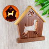 JACK RUSSELL Personalized Dog Memorial Gift | Doghouse LED Tealight - DogPound Creations