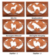Min Pin • Newfoundland • Elkhound • Sheepdog • Papillon | Angel Wing Dog Memorial - DogPound Creations